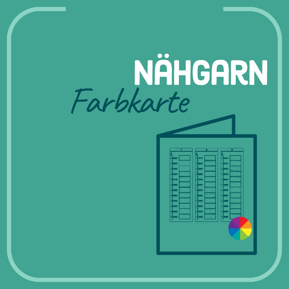 Nähgarn Farbkarten