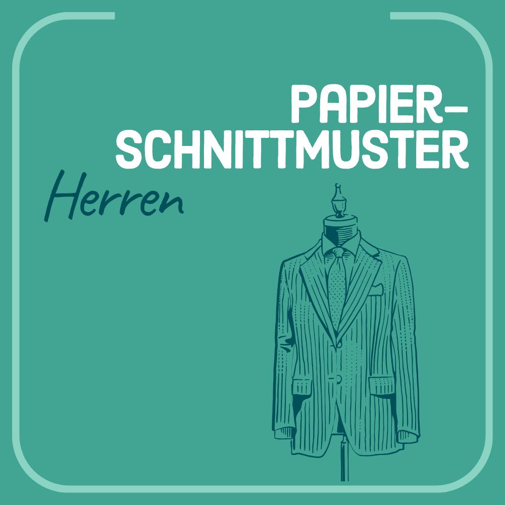 Papierschnittmuster Herren