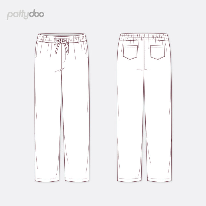 [Papierschnittmuster] Pattydoo - Jogpants Dana Damen