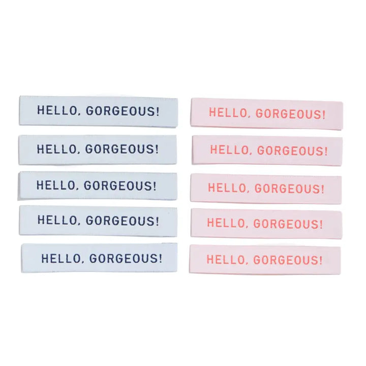 HELLO, GORGEOUS Label-Set by KATM