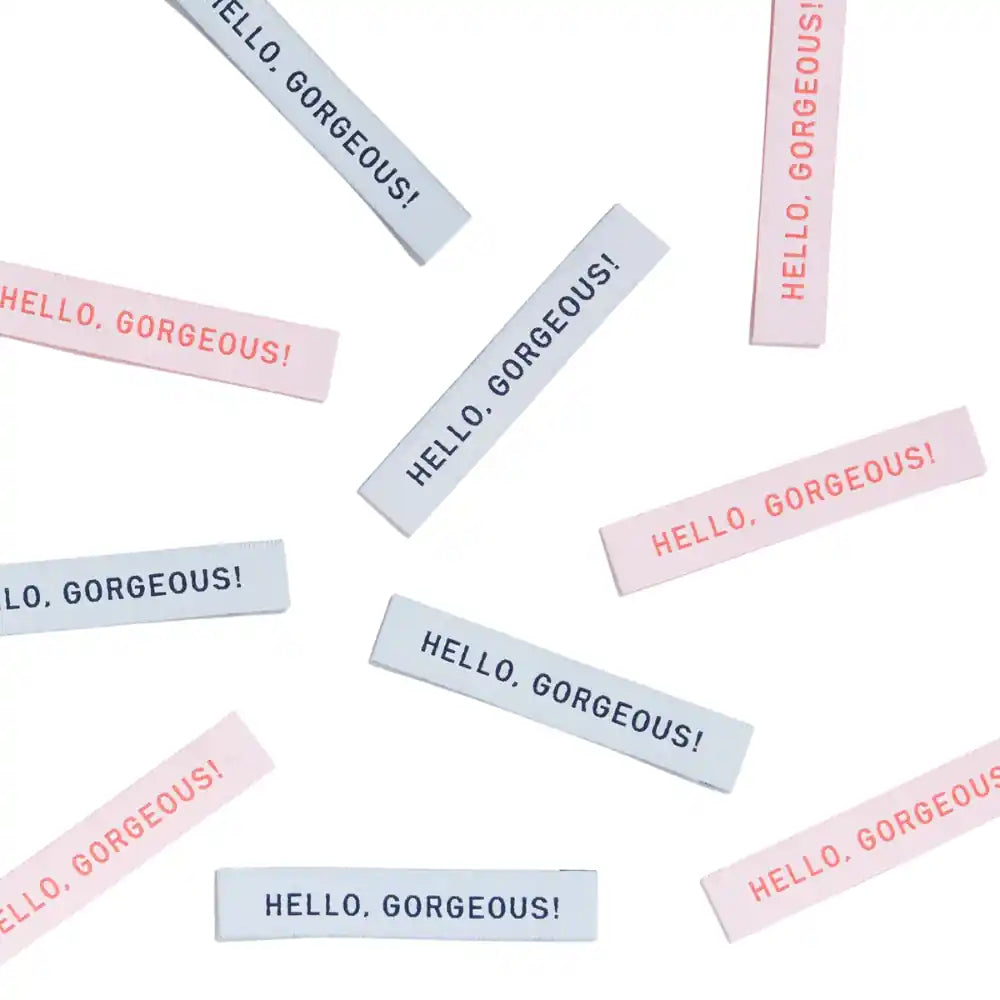 HELLO, GORGEOUS Label-Set by KATM