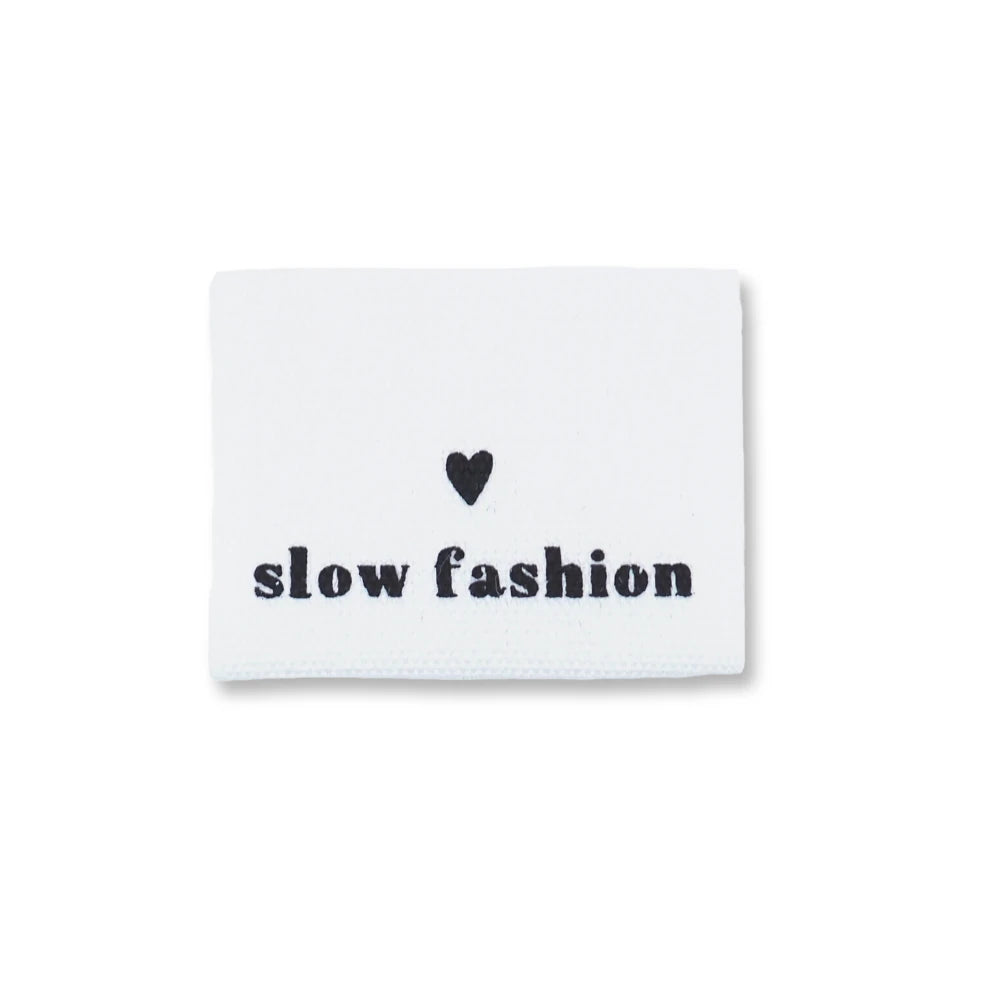 slow fashion - Baumwolllabel - Label-Set by Paul & Clara