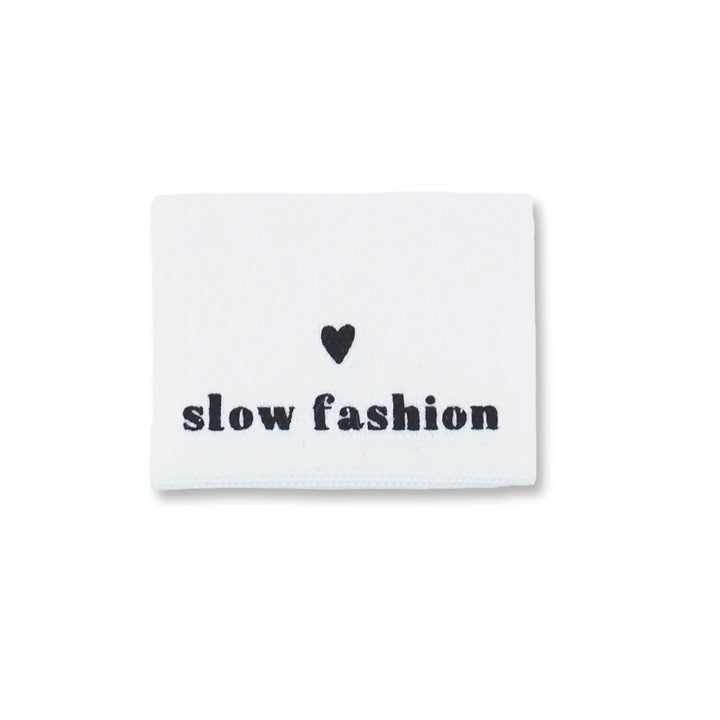 slow fashion - Baumwolllabel - Label-Set by Paul & Clara