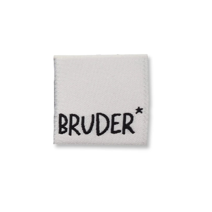 Bruder - Klapp-Weblabel - Label-Set by Paul & Clara