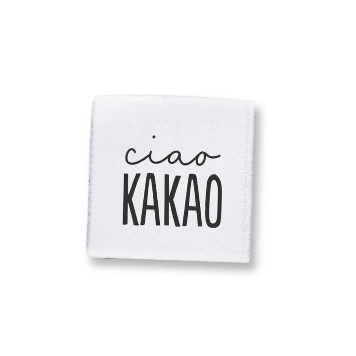 ciao kakao - Mini-Weblabel - Label-Set by Paul & Clara