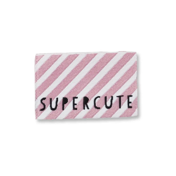 supercute pink - Klapp-Weblabel - Label-Set by Paul & Clara